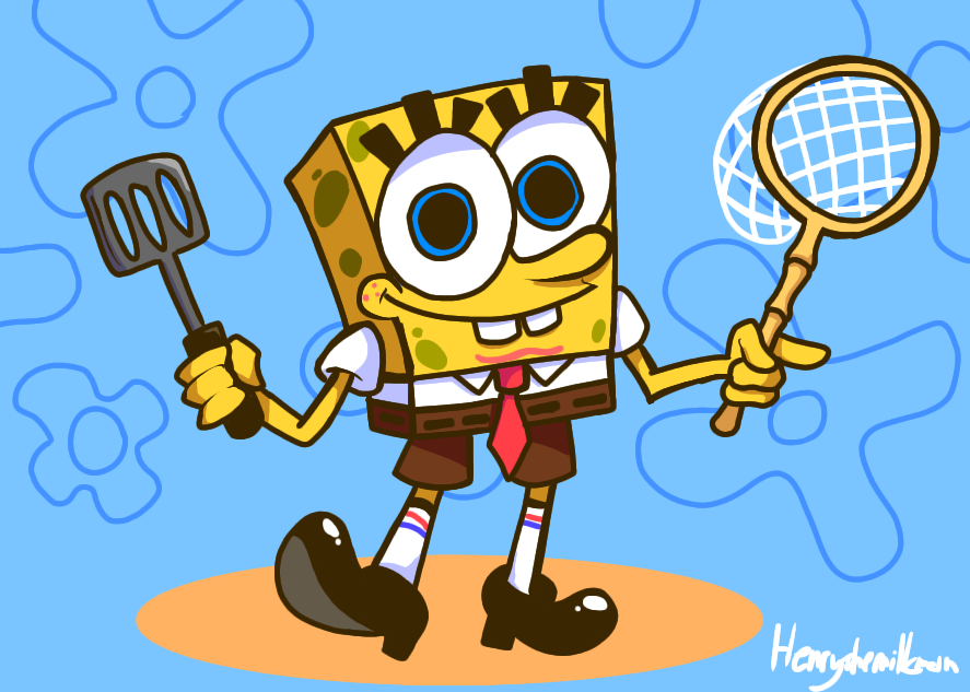 Random SpongeBob art by Henrythemilkman on DeviantArt
