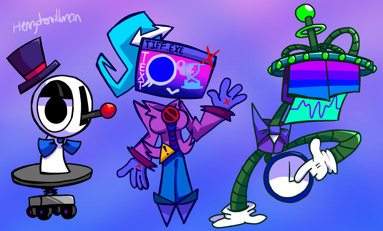 Random Characters 4 by Henrythemilkman on DeviantArt