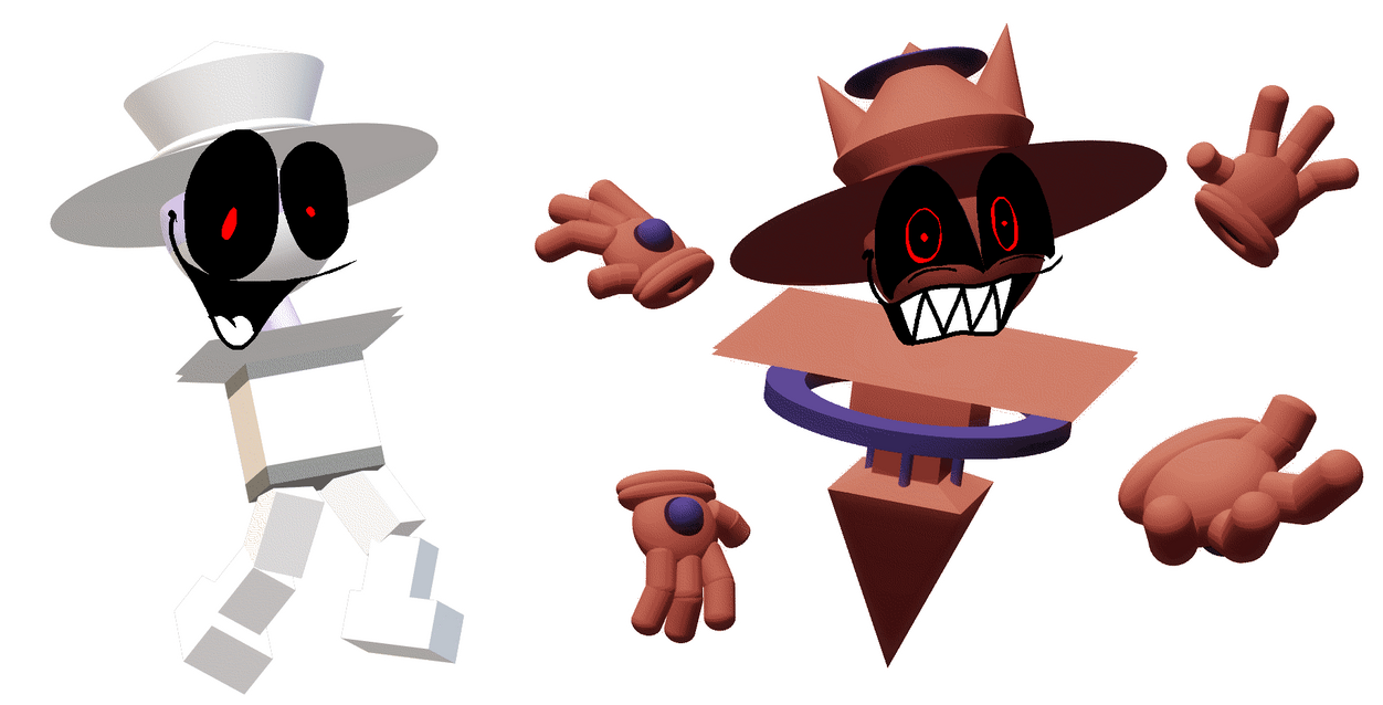 Zondi + Expunged form (Dave and Bambi OC) by Henrythemilkman on DeviantArt