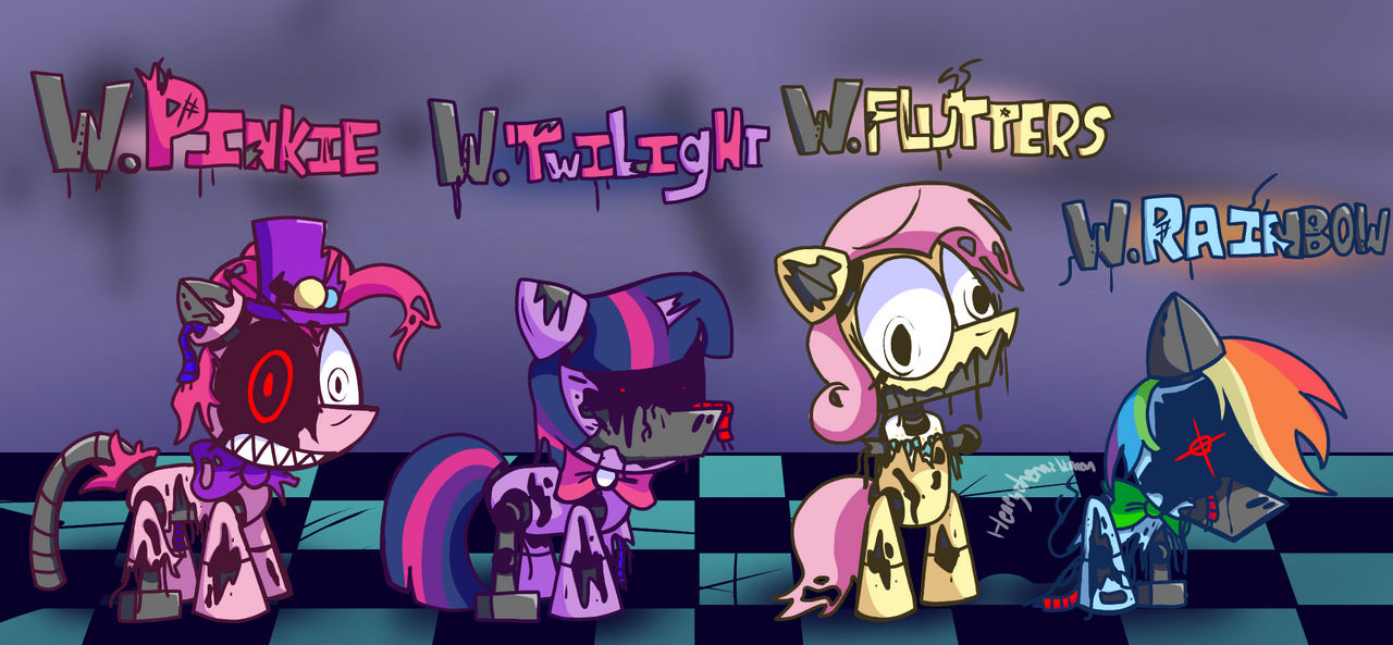 Pink Is 2 Five nights at pinkies 2 Reimagined- The withereds by Henrythemilkman ...
