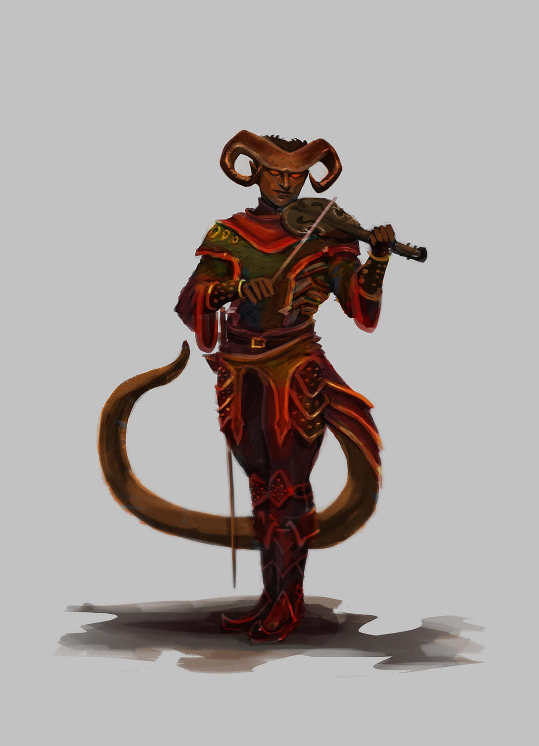 Featured image of post View 26 Red Male Tiefling Bard.