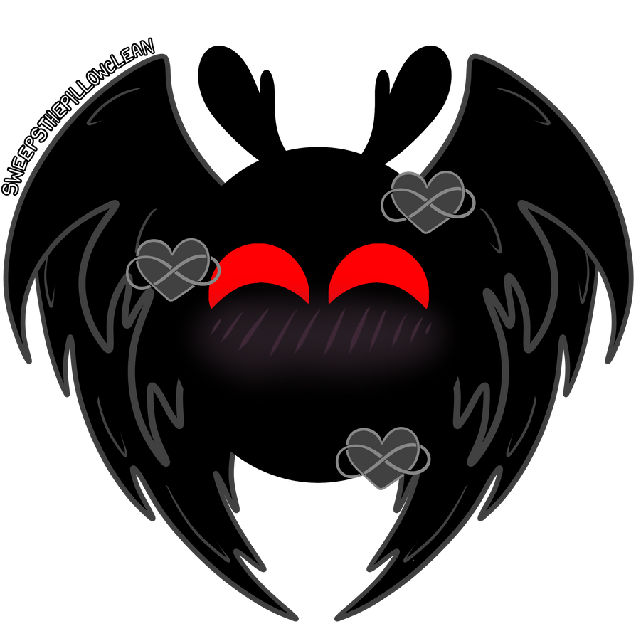 Low Poly Mothman Romantic Mothman Poly Pride by tofilium on DeviantArt