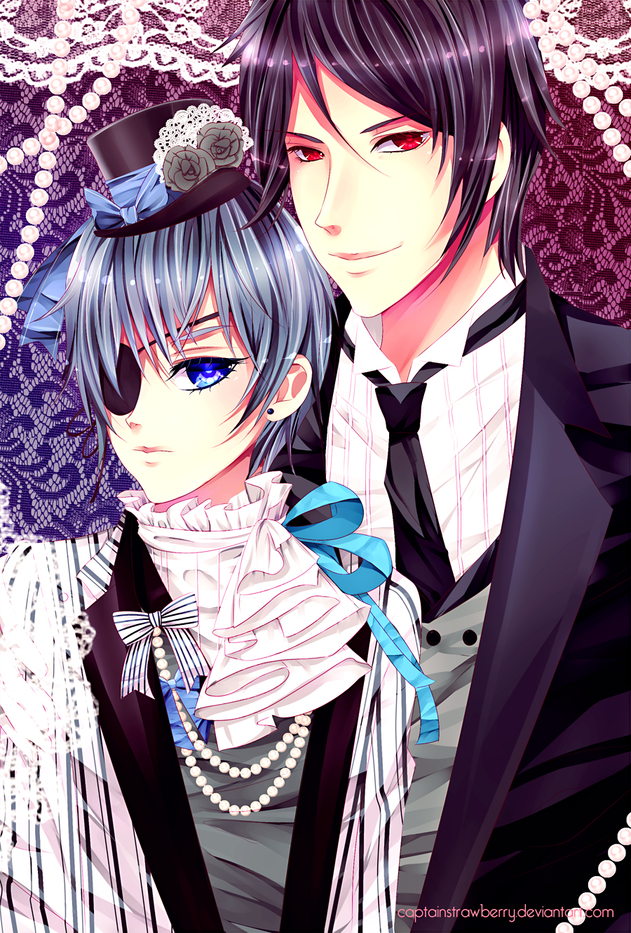 Kuroshitsuji-Ciel and Sebastian