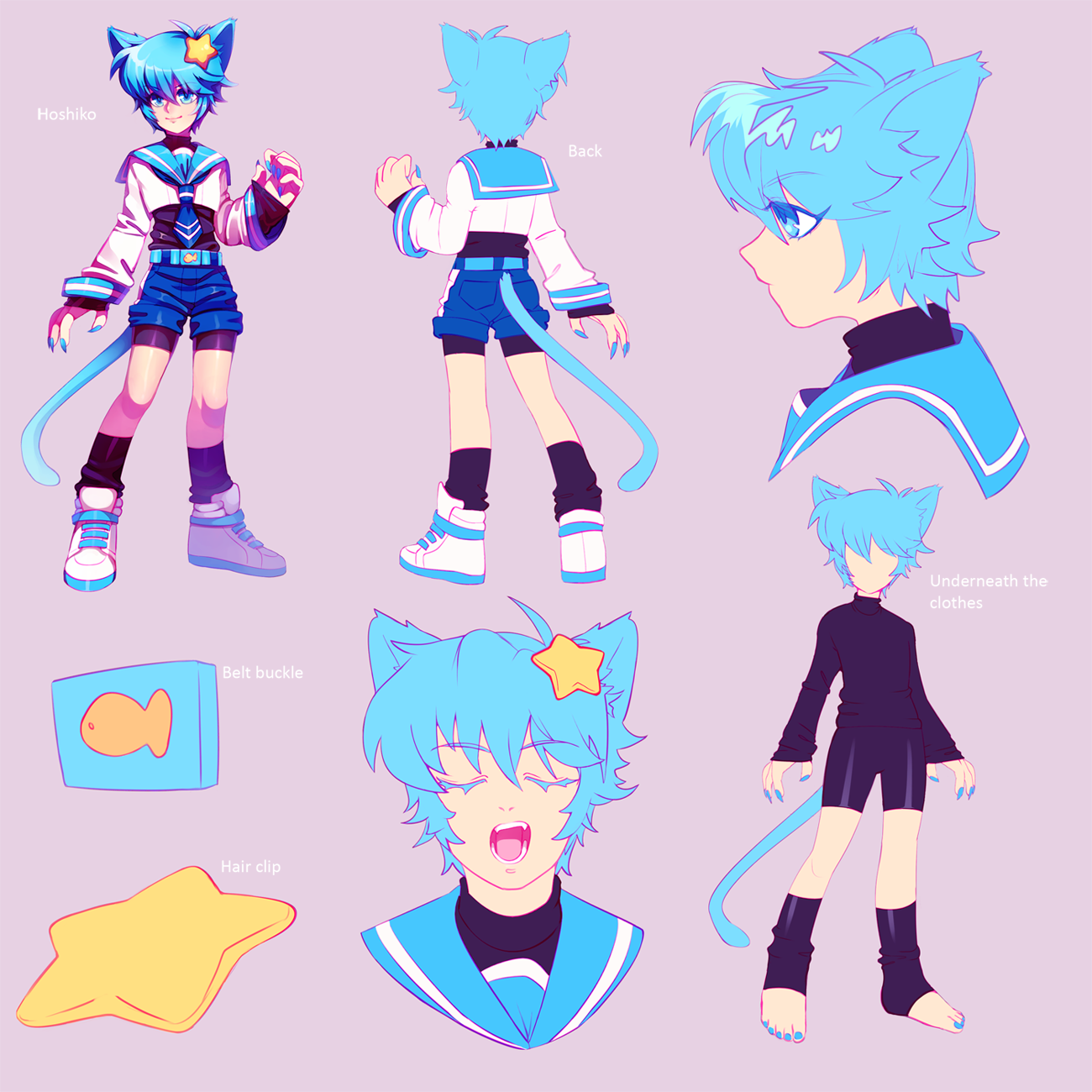 Character Ref-Hoshiko