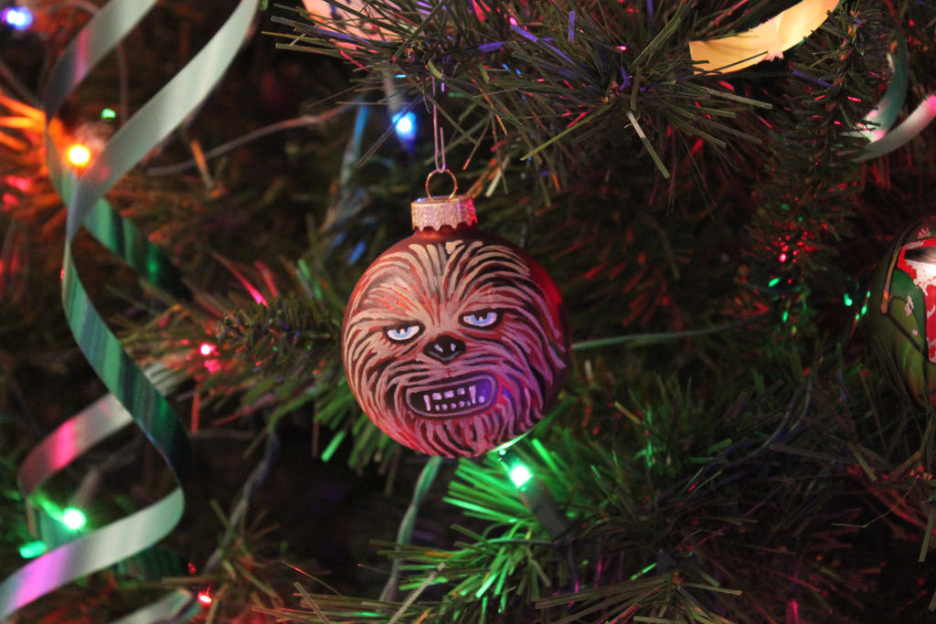 Chewbacca - Custom Christmas Tree Ornament