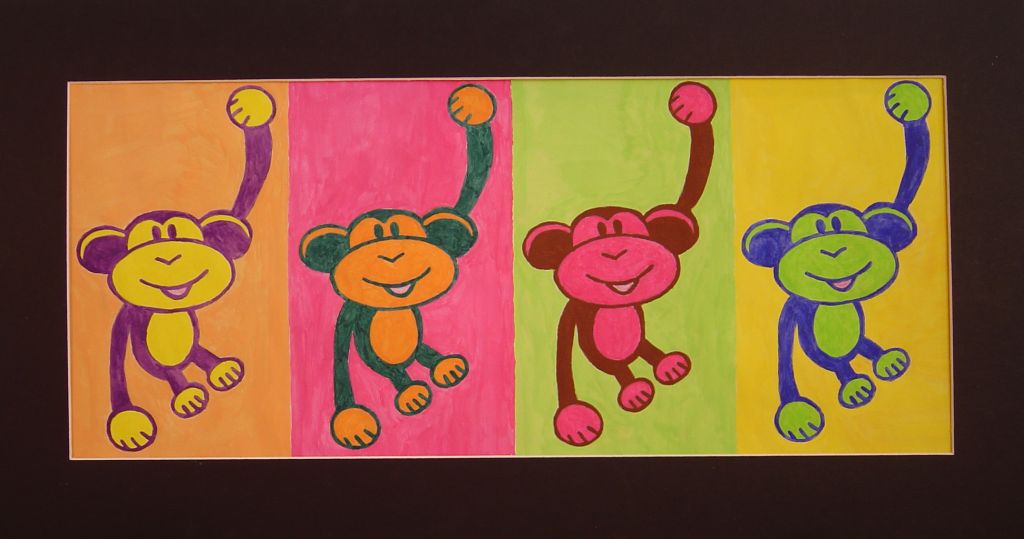Vooruitgaan Circus Vruchtbaar Monkey Pop Art by Amazacia on DeviantArt