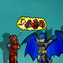 Deadpool and Batman Colorjob