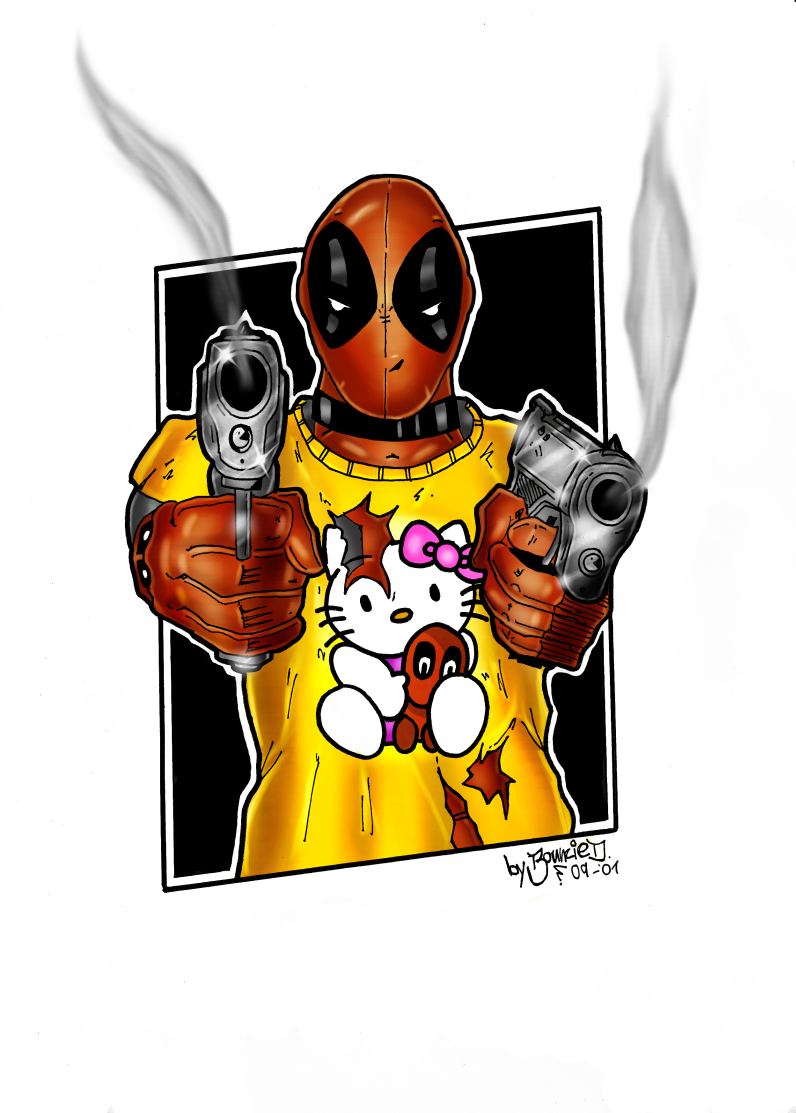 Deadpool and Hello Kitty NEW