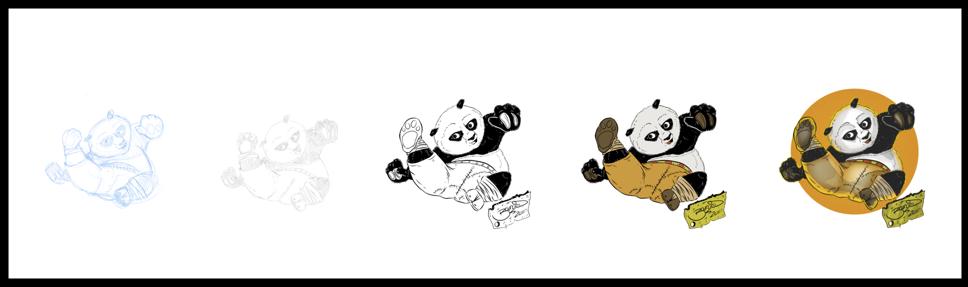 Po from Kung Fu Panda WiP