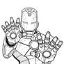 I AM IRON MAN Lineart