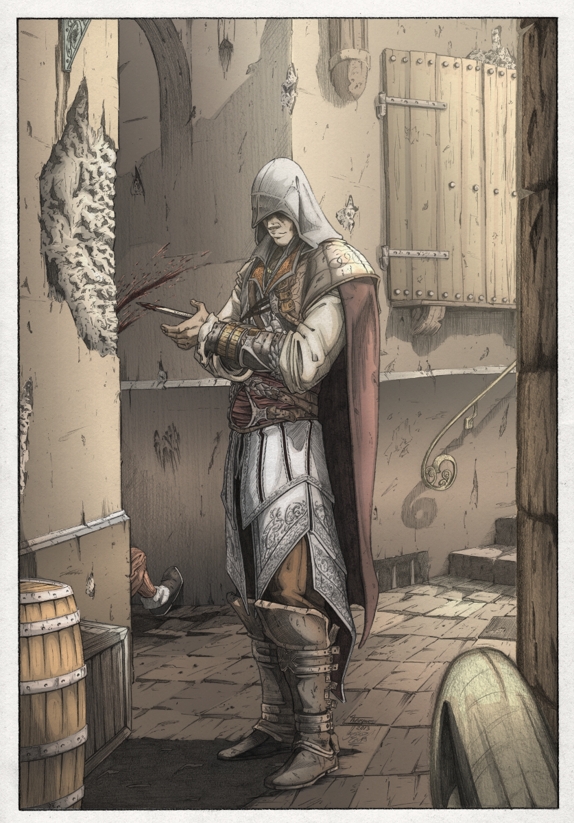 Assassins Creed 2 Ezio Auditore by Fakuundo on DeviantArt