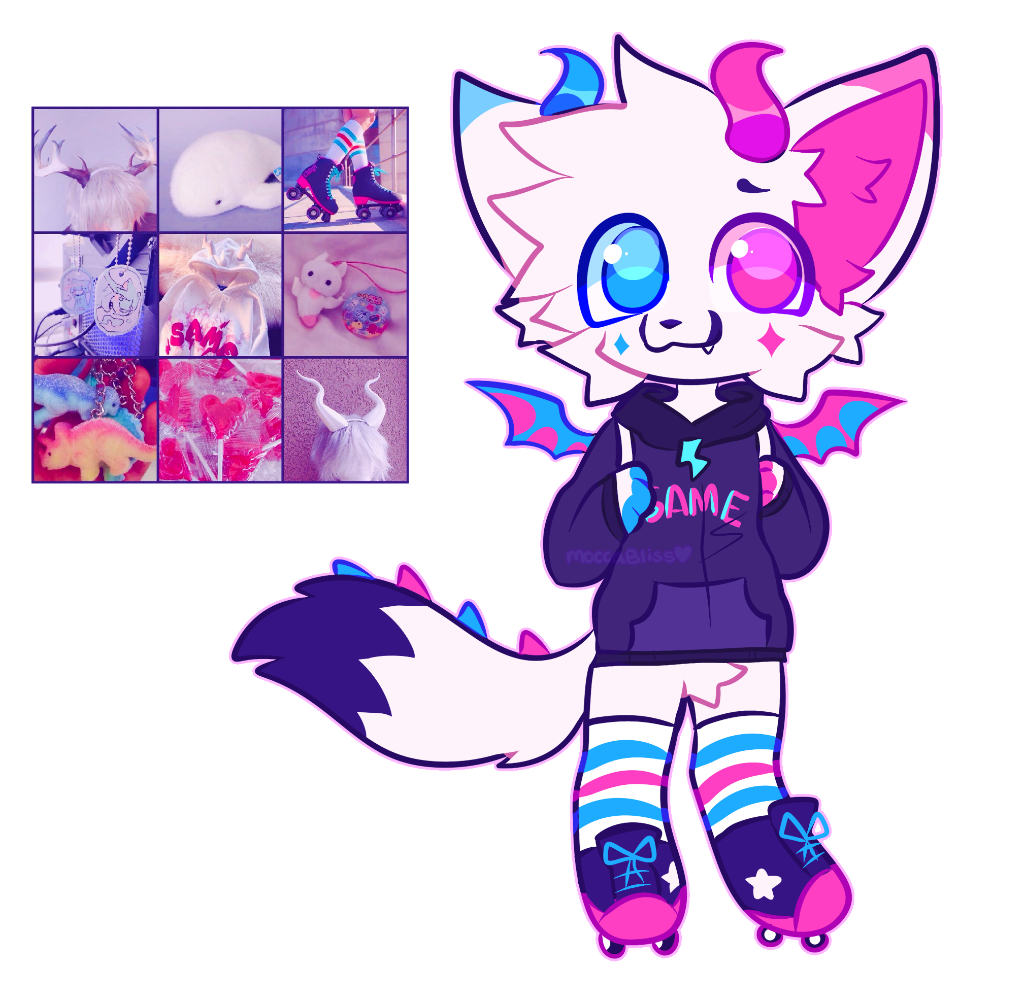 Moccabliss Blue Raspberry Custom by MoccaBliss on DeviantArt