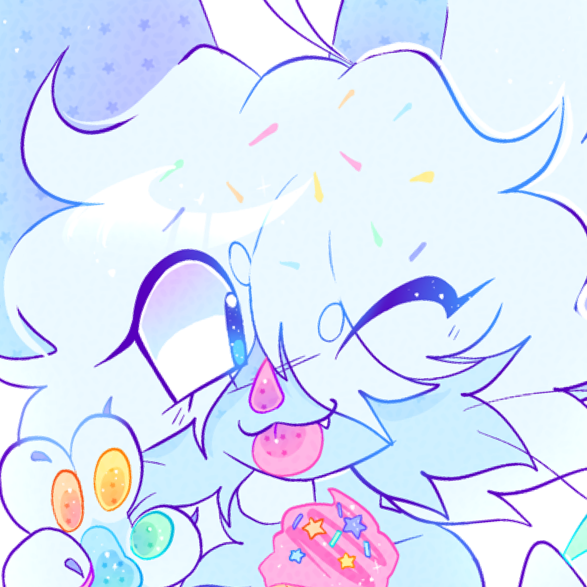 Moccabliss Blue Raspberry MoccaBliss on Toyhouse
