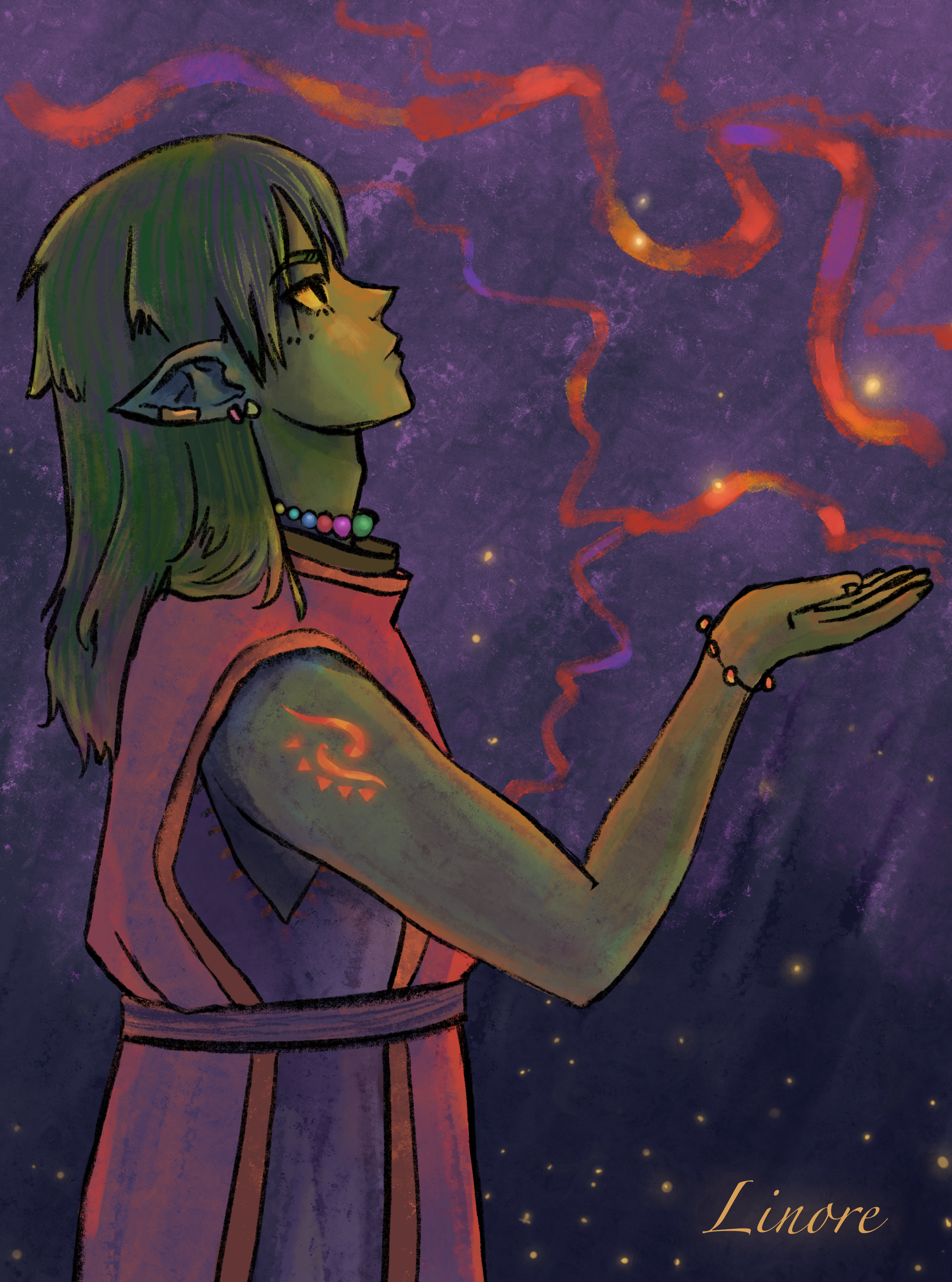 The one who sees the fates