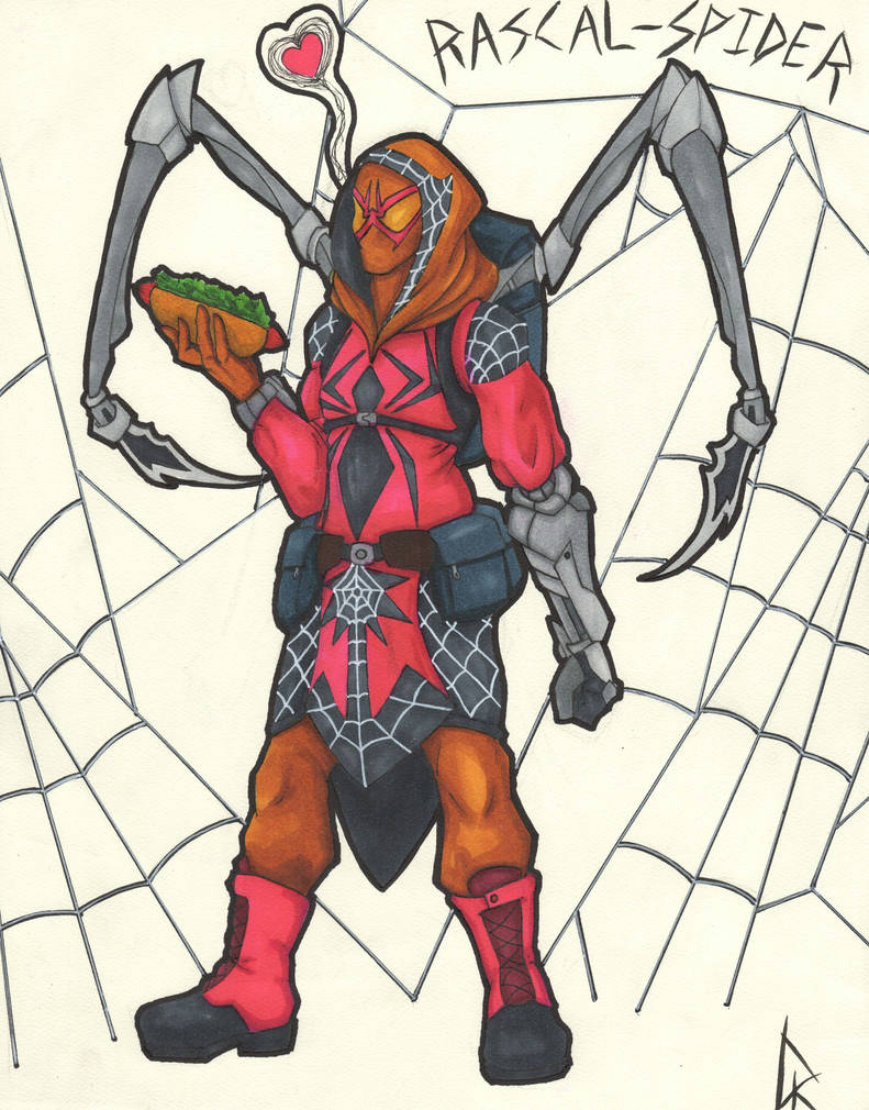 SpiderVerse Rascal-Spider by OrcsCompany on DeviantArt