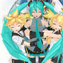 Miku,Rin y Len