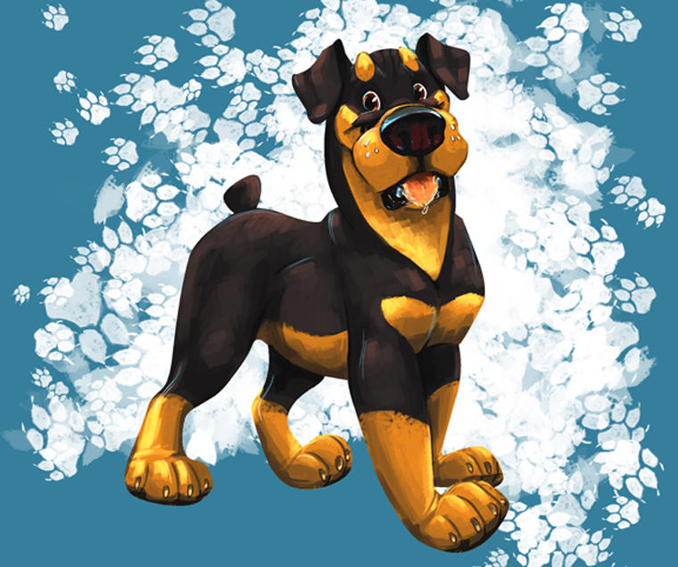 Rottweiler by FablePaint on DeviantArt