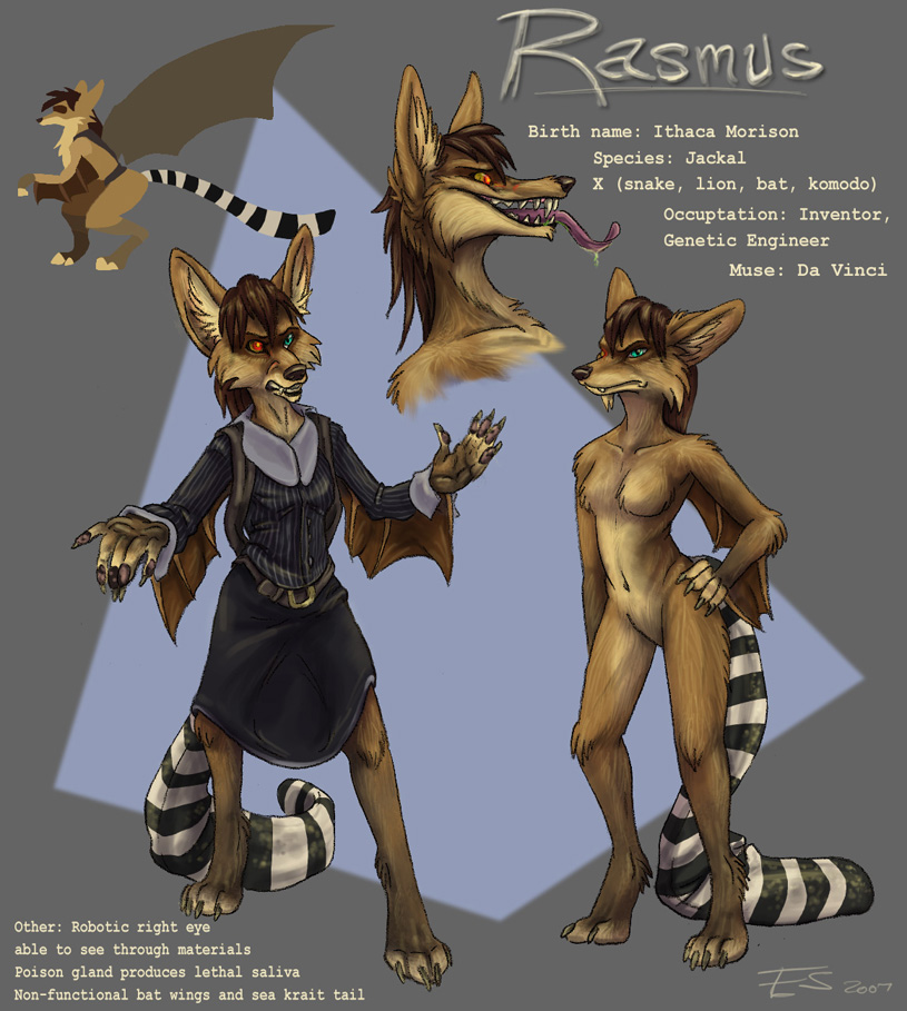 Rasmus Character Sheet