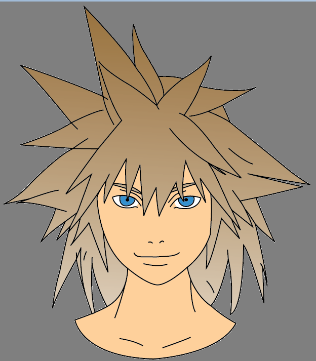 Naruto x Sora from Kingdom Hearts Fusion by OllyOddfarm on DeviantArt