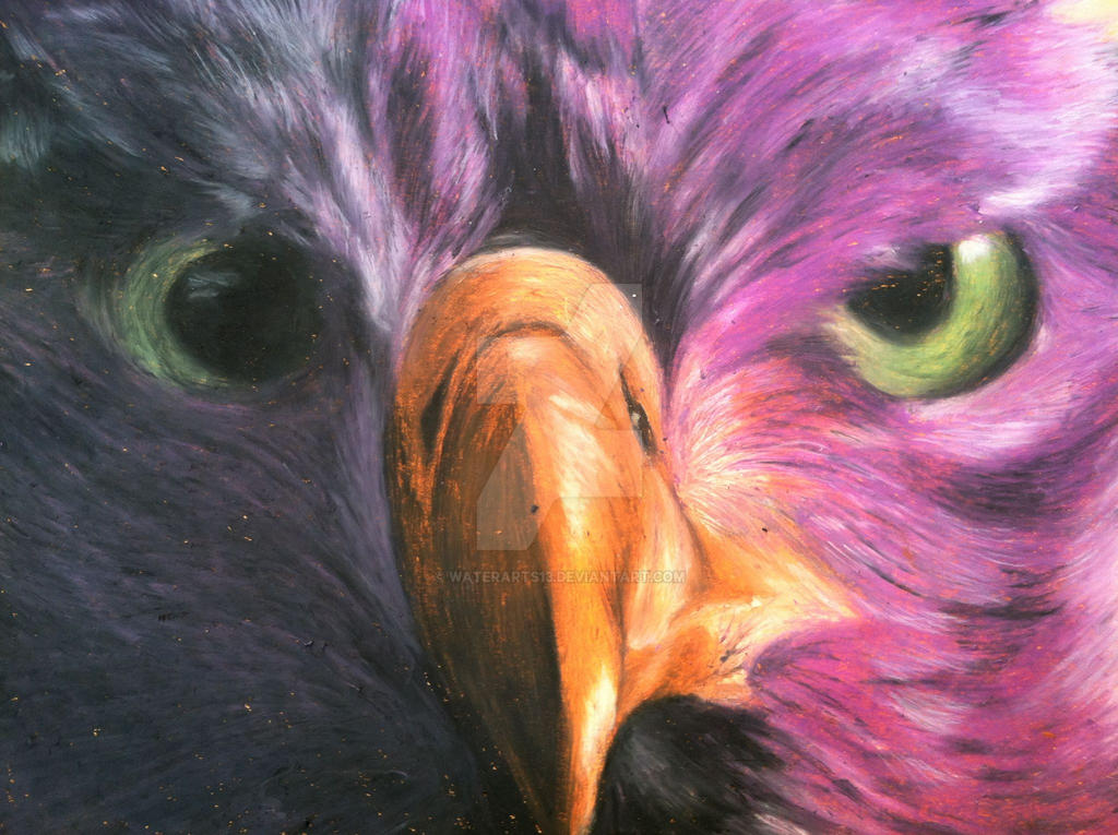 Purple Rhinestone Eagle Purple Eagle by WaterArts13 on DeviantArt