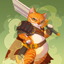 Tikhon the Brave Ginger Warrior Cat (In Loving M
