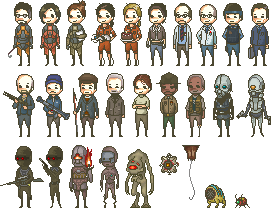 Half-Life Universe Pixel Art