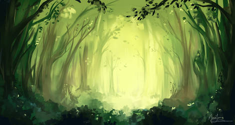 Enchanted Forest Speedpaint