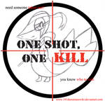 Snivy ''One Shot, One Kill'' Sketch by 101DalmatiansWiki