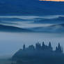 Val d'Orcia, sotto Podere Belvedere