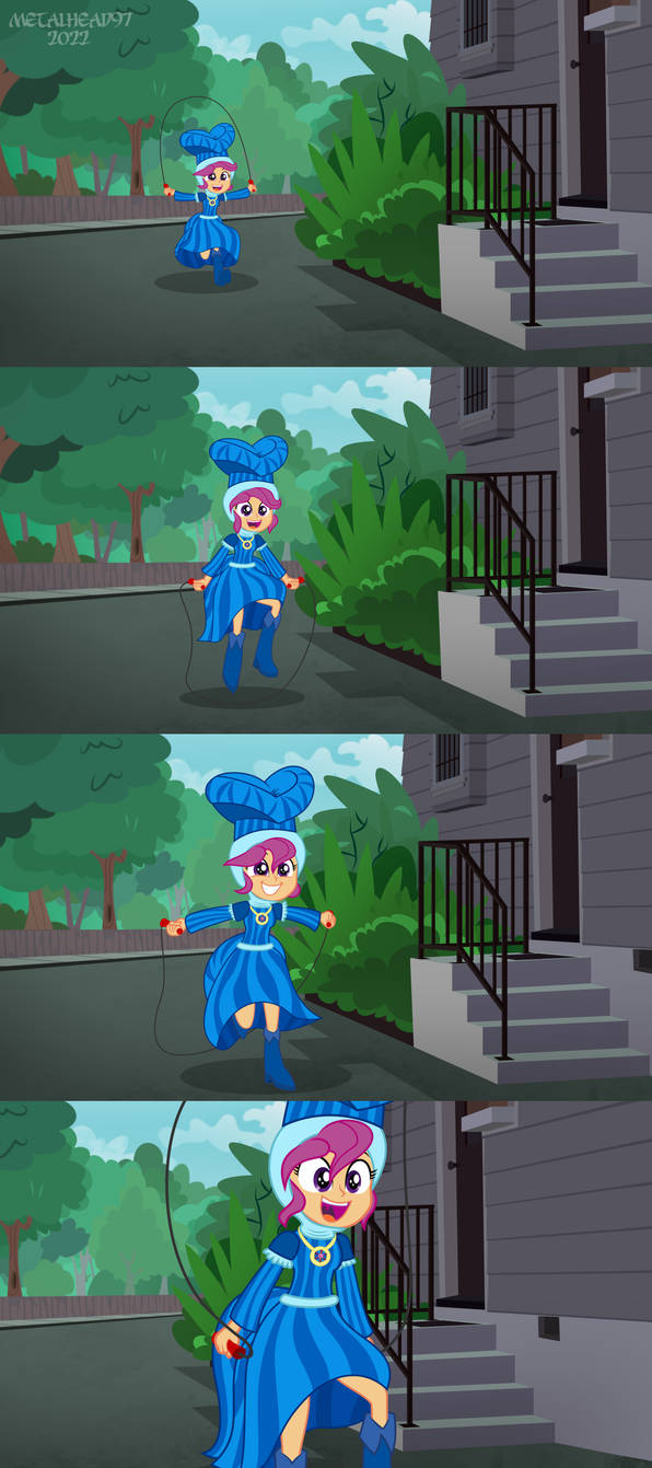 Jump Rope Comic Scootaloo Jumping Rope Comic by Metalhead97 by Metalhead97trx on DeviantArt