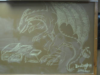 Bookwyrm, the Chalk Dragon