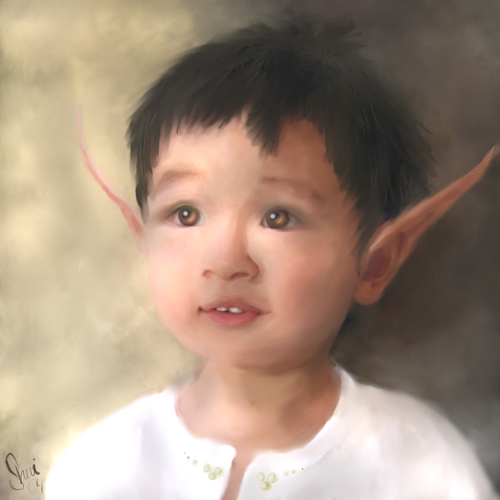 Elfling Boy -- A Portrait