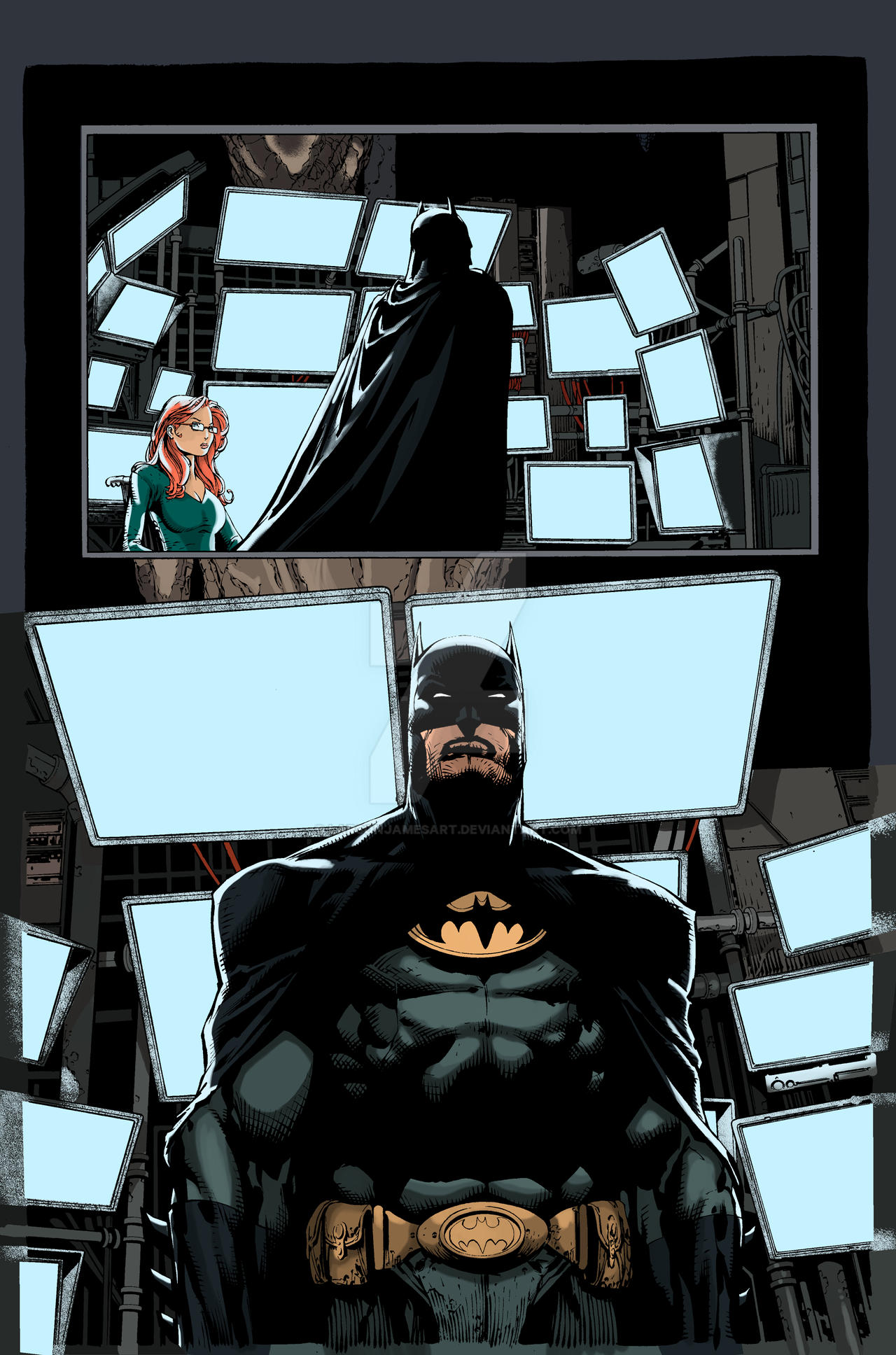 The Dark Knight colors FINCH