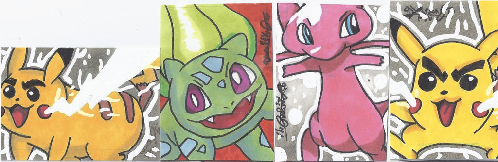 Pokemon Sketch Cards