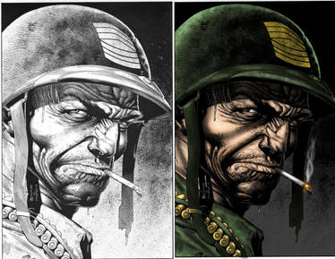 SGT. ROCK side by side