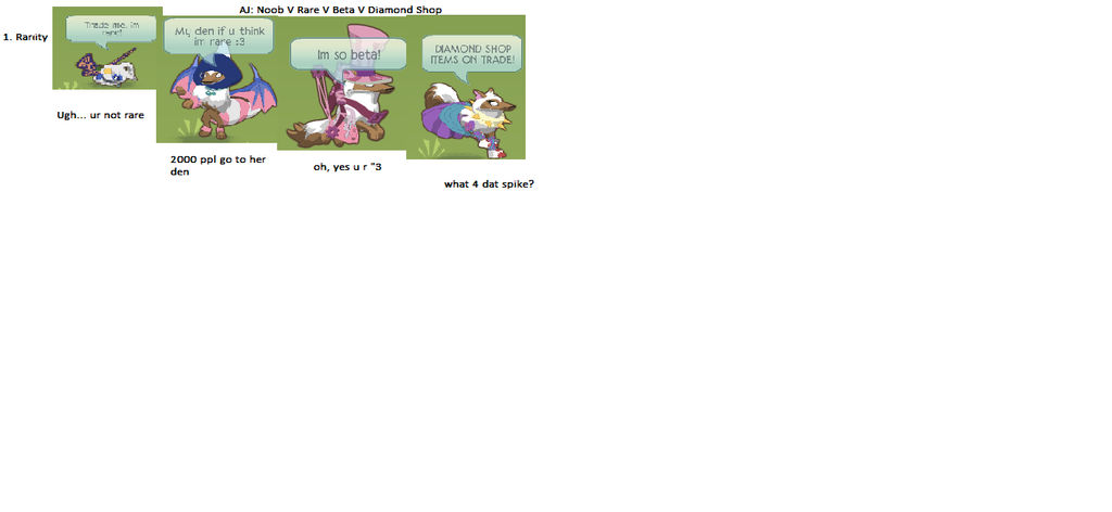 Aj Noob V Rare V Beta V Diamond Shop By Excitiedaj On Deviantart