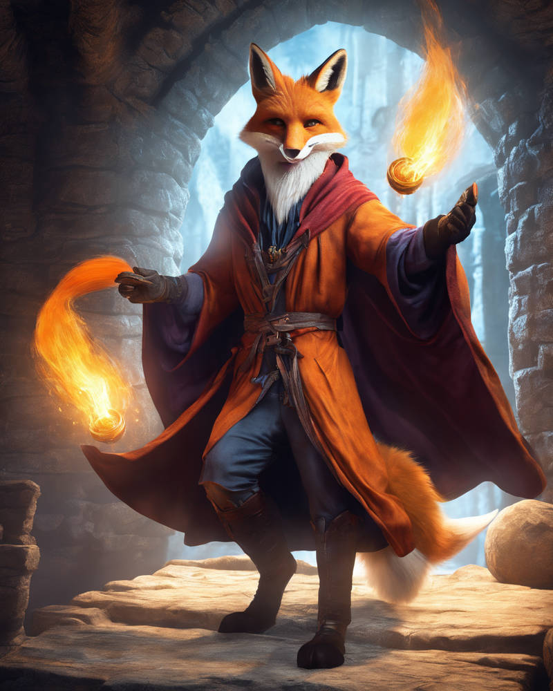 Fox Wizard by JoeClaffeyJr on DeviantArt