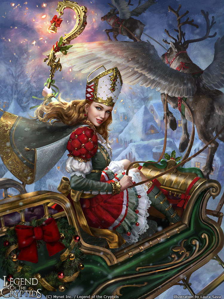 Legend of the Cryptids - Yule Queen Lalanoel adv. by anotherwanderer