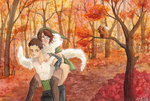 A stroll in the Forest by LualaDy A stroll in the Forest by LualaDy