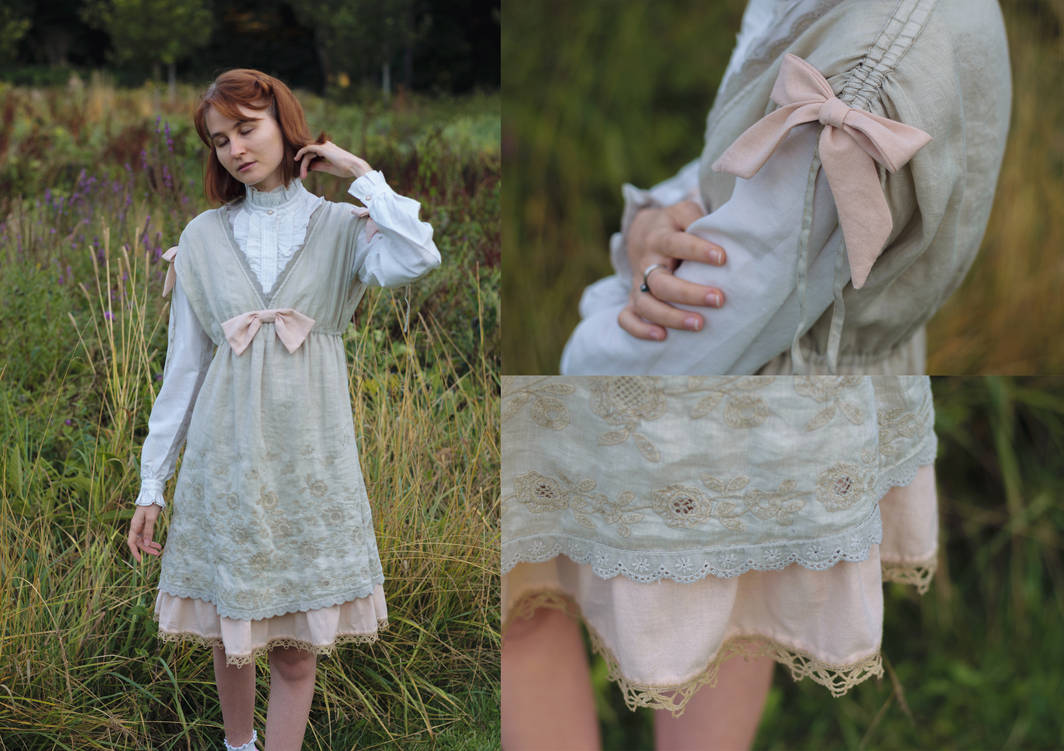 Pretty Pastel Dress Upcycle