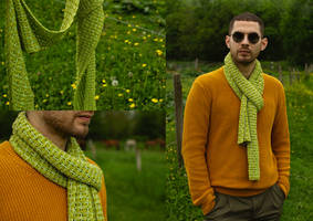 Crochet Spring Scarf