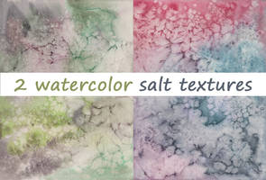 2 watercolor salt textures