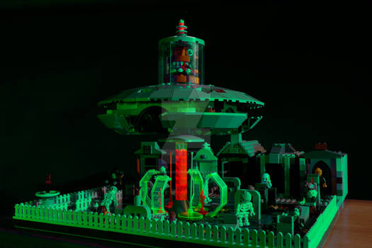 Lego Plan 9 from Outer Space (Green Glow 1)