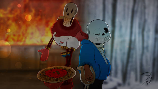 What do you chose?... | PAPYRUS AND SANS