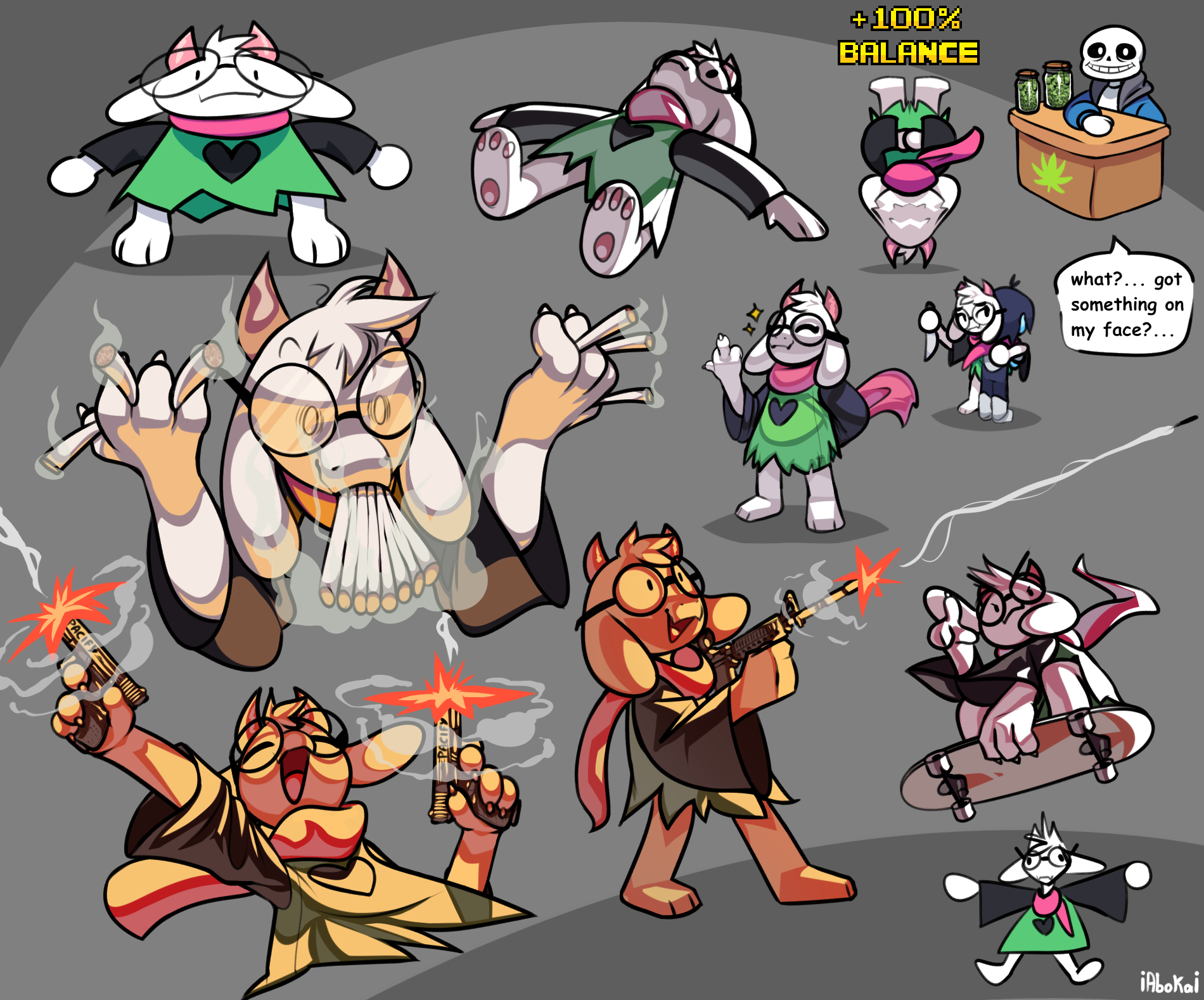 Ralsei memes in a nutshell by iAbokai on DeviantArt