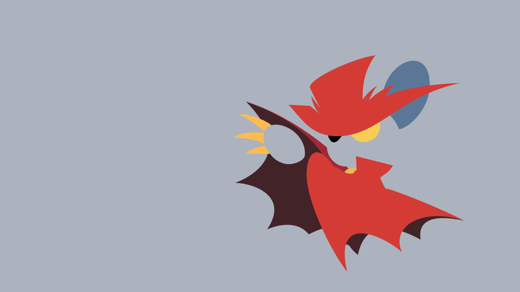 Minimalist Wallpaper - Daroach (Kirby)