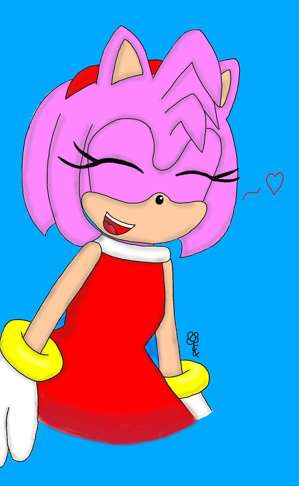 Amy Smiling Amy Smiling by CallMeAnyale on DeviantArt
