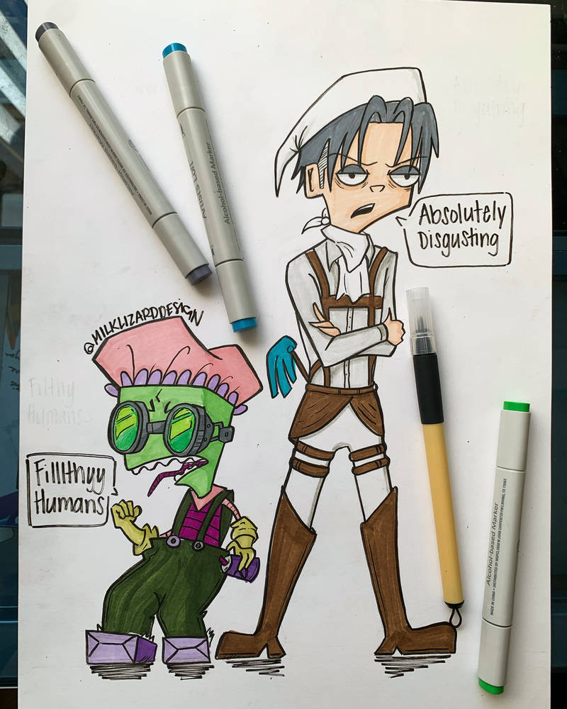 Smol Angry Clean Freaks by MilkLizardDesign on DeviantArt