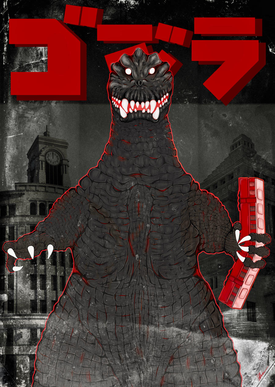 GODZILLA 1954 by artzbymike on DeviantArt
