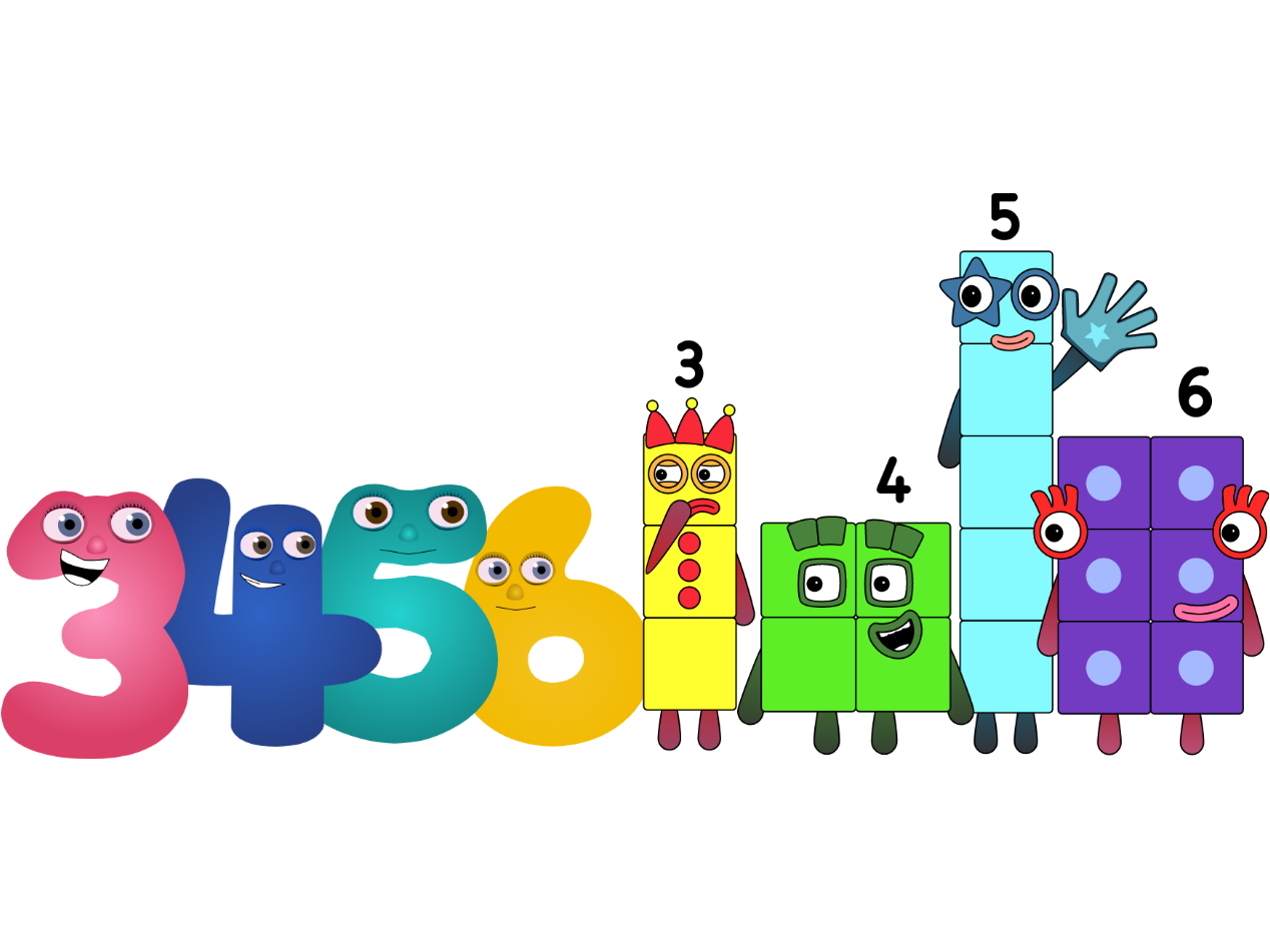 Numberjacks meet Numberblocks by IvanCorvea on DeviantArt